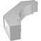 Ekena Millwork 5 1/2-in. W x 22-in. D x 30-in. H Merced Architectural Grade PVC Knee Brace BRCP055X22X30MRC - alternate 3